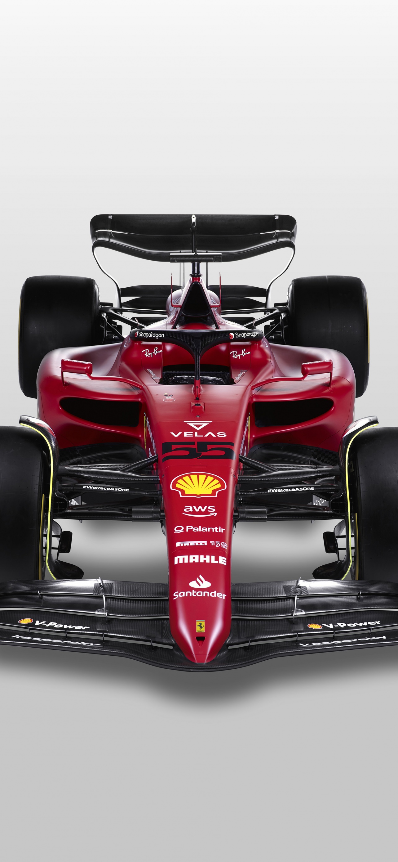 Ferrari F1 75 wallpaper phone 1284x2778
