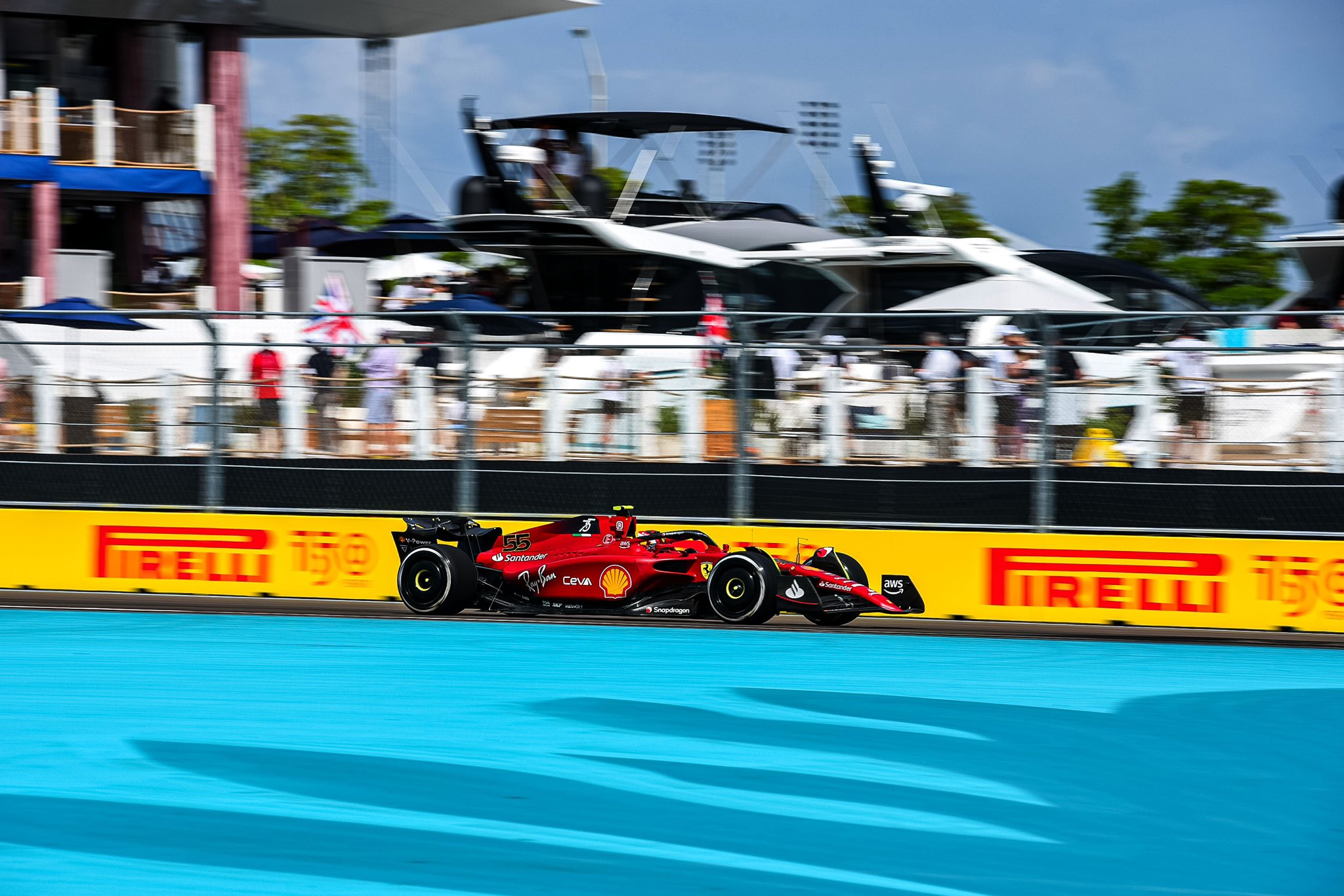Show your passion for Formula 1 with this Ferrari F1 75 wallpaper 2048x1366