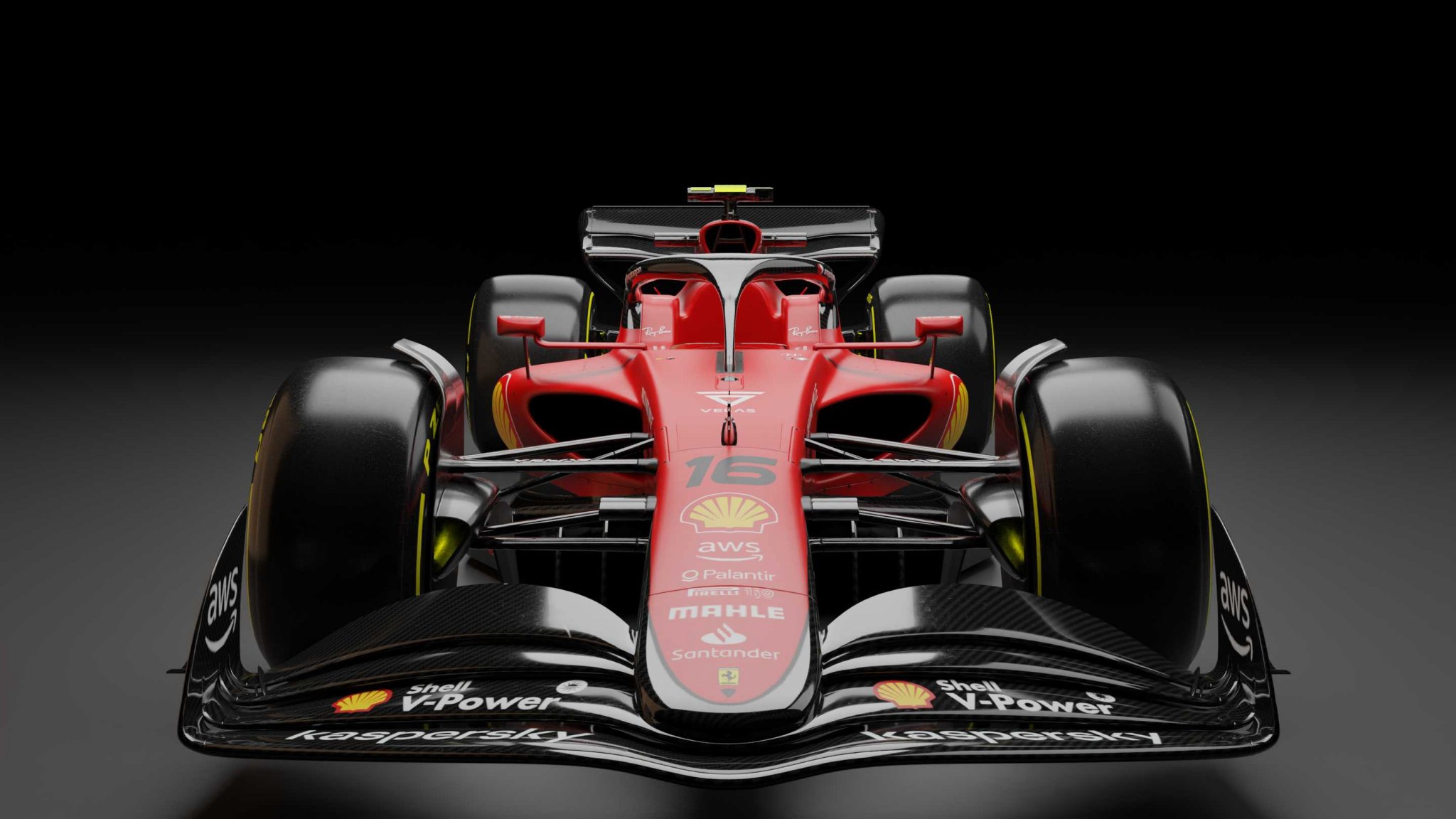 This Ferrari F1 75 wallpaper is a work of art 2048x1152