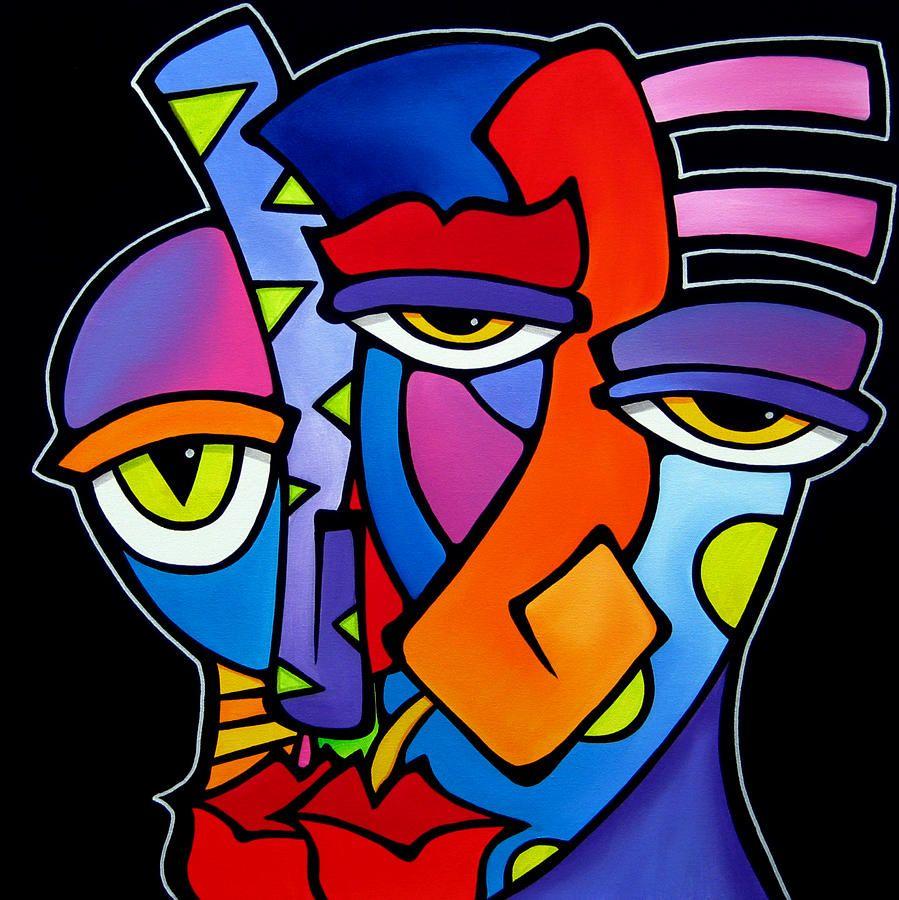 Face abstract art 899x900