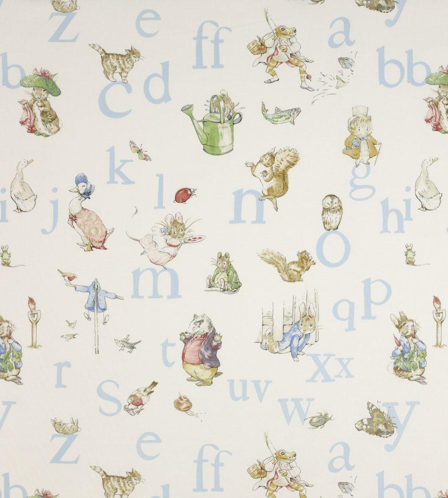 Alphabet Beatrix Potter wallpaper 900x1000