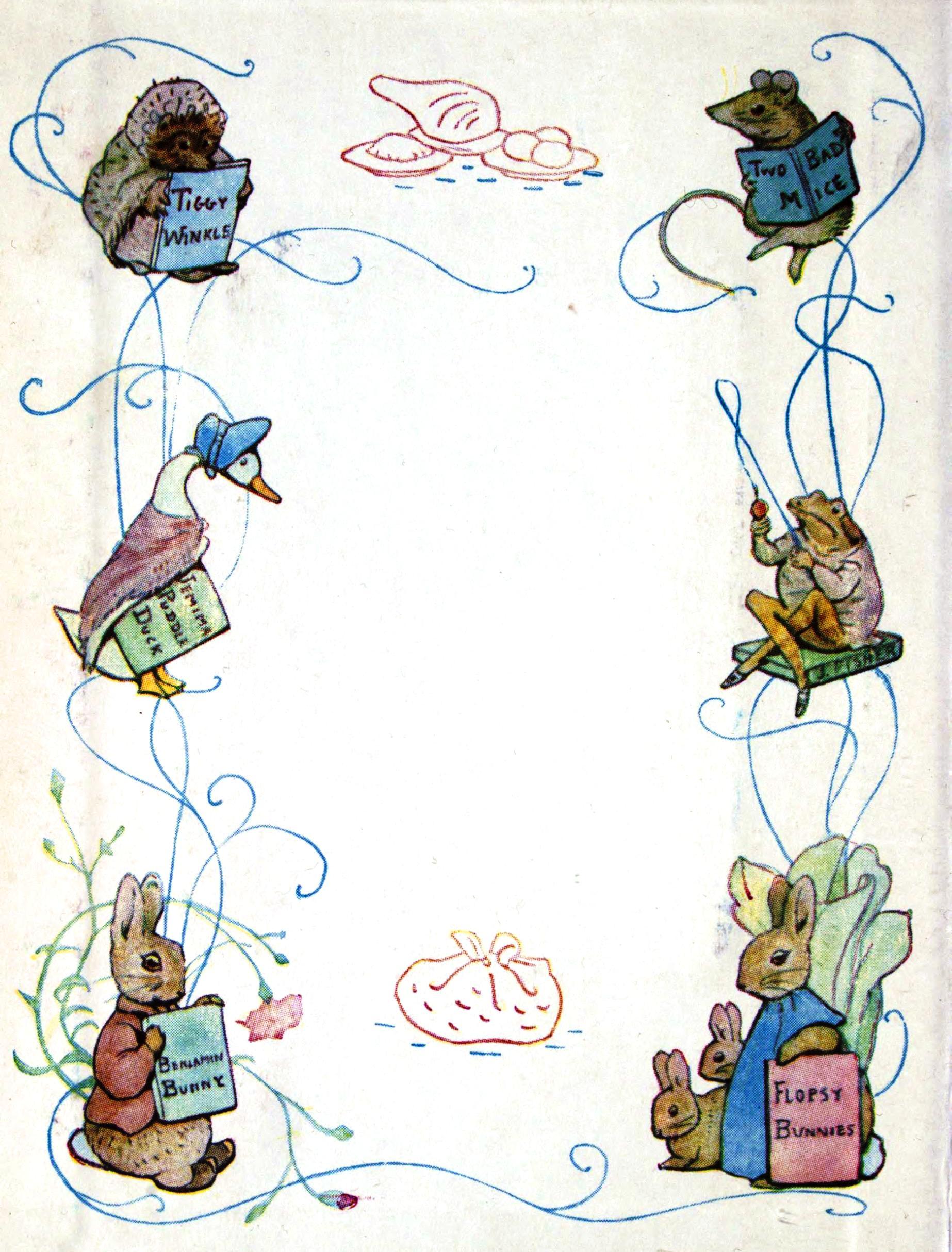 Beatrix Potter wallpaper and border 1846x2429