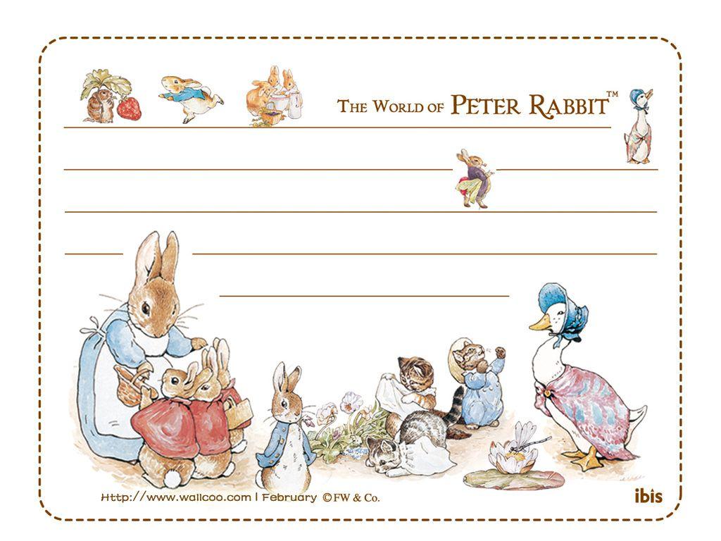 The World of Beatrix Potter wallpapers 1024x768