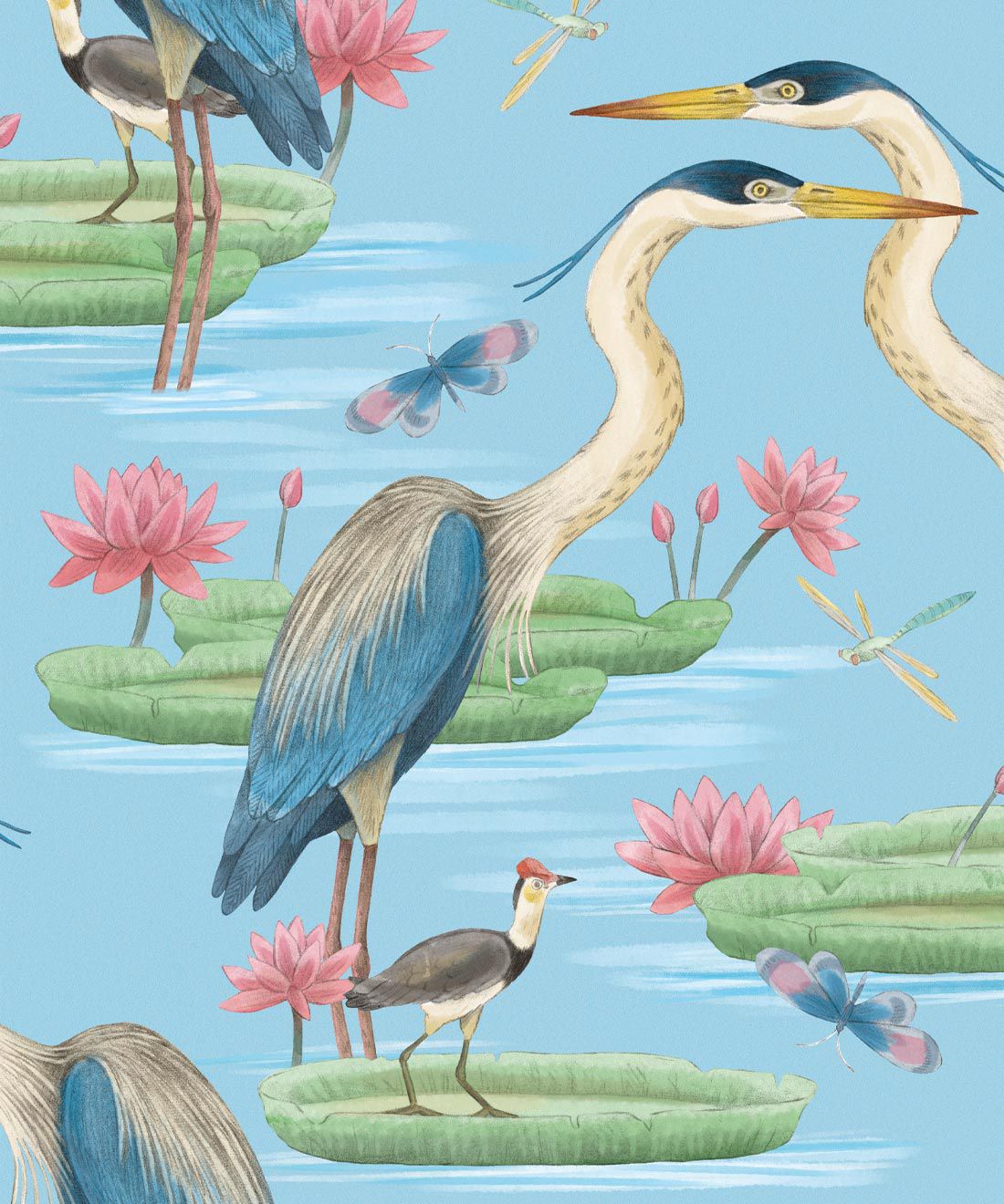 Blue Heron Pictures Paintings 1100x1320