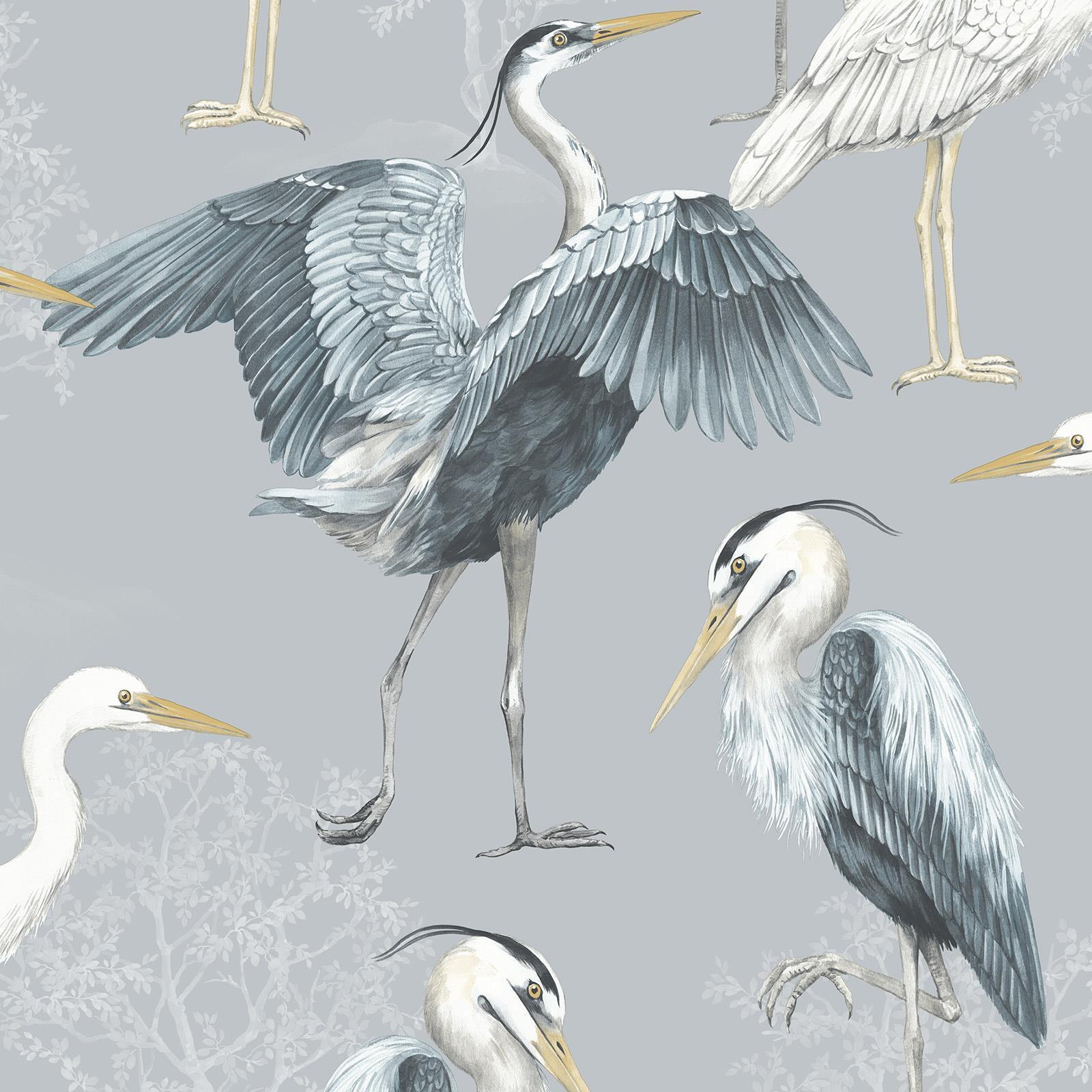 Wallpaper with Herons 1600x1600