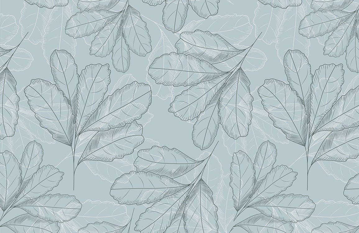 Dusty blue grasscloth wallpaper 1155x750