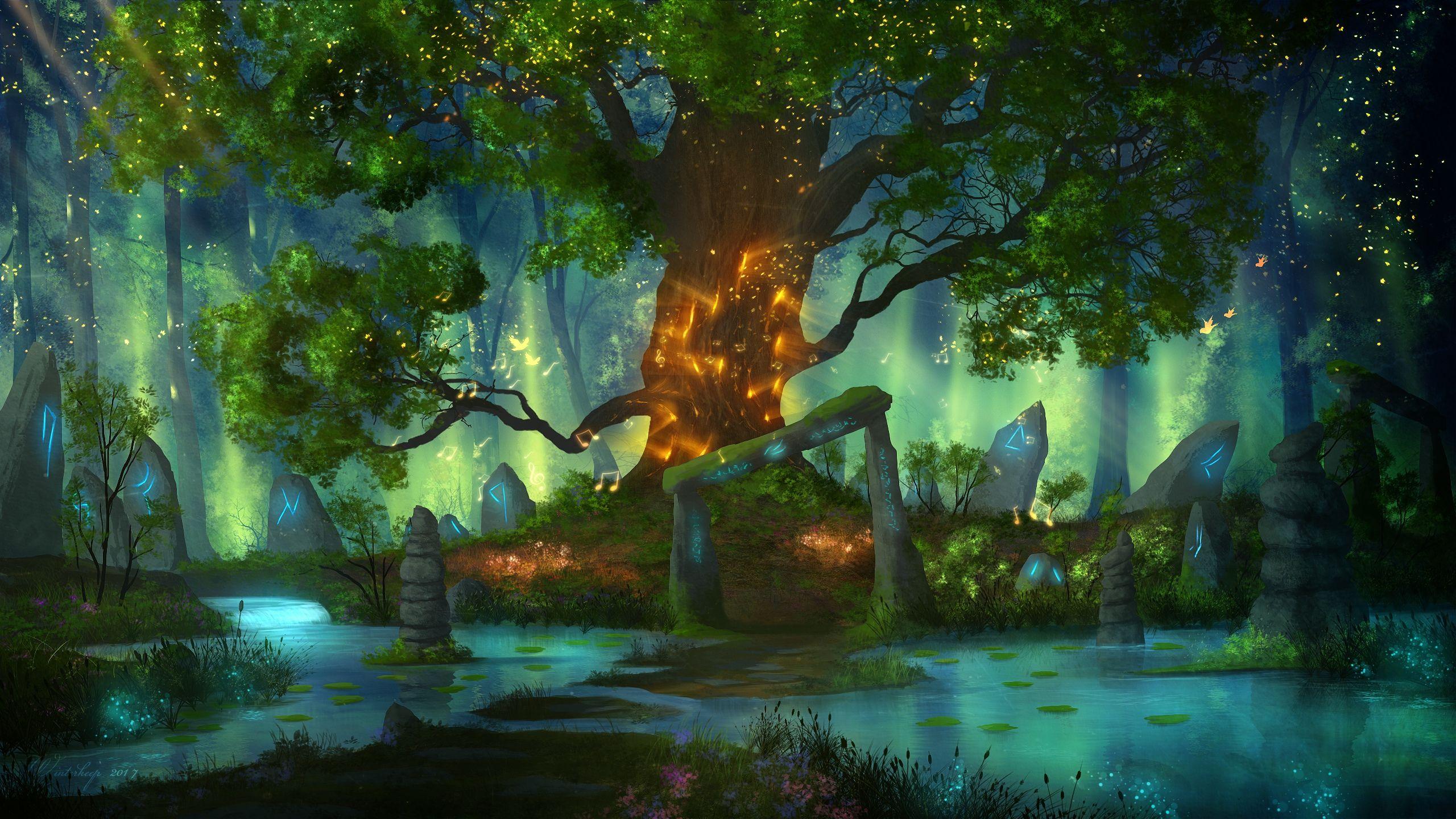 Garden of Eden Image Free Download 2560x1440