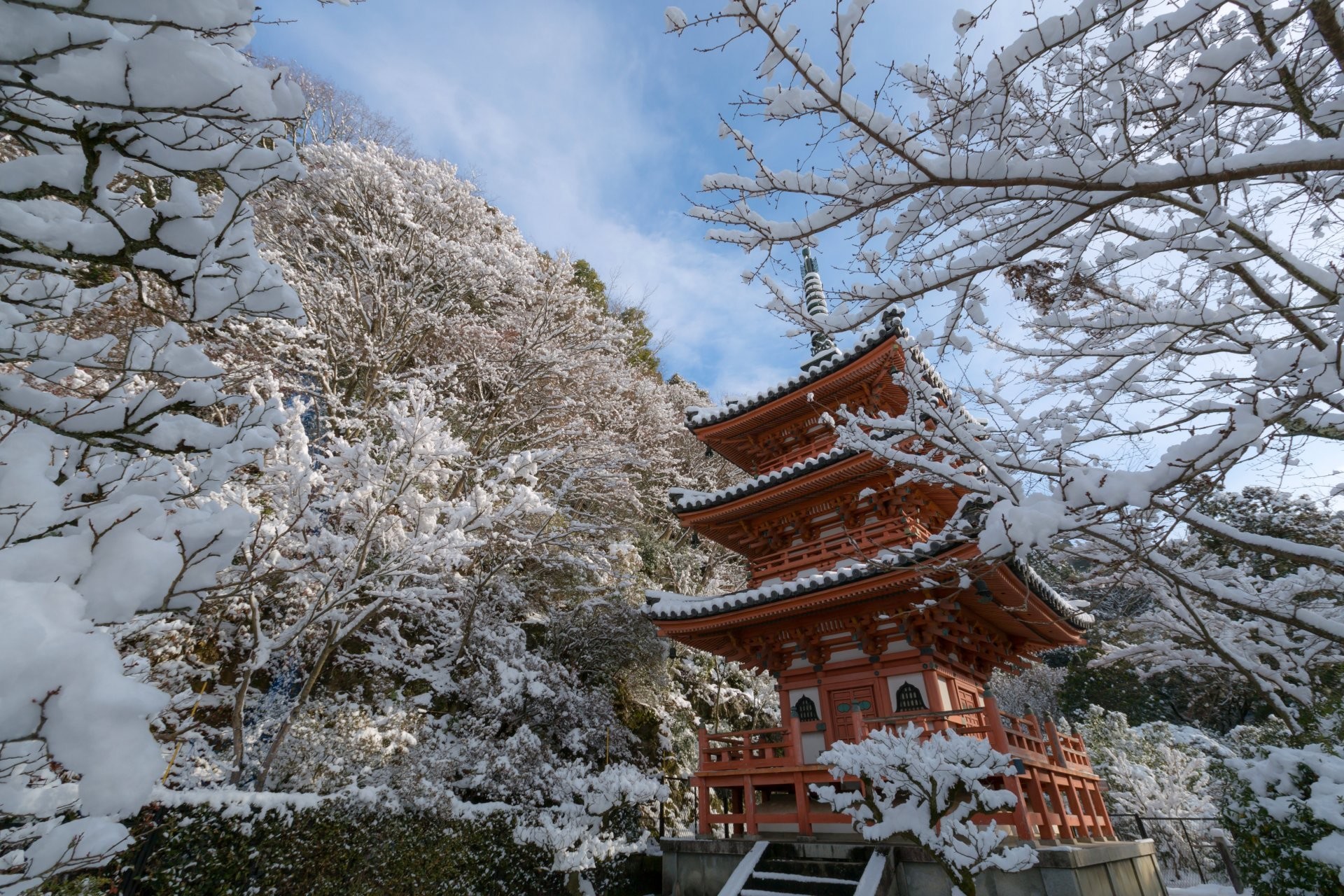 Kyoto in the Winter Wallpaper 1920x1280