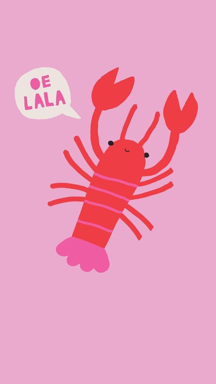Lobster Images Cartoon 736x1309