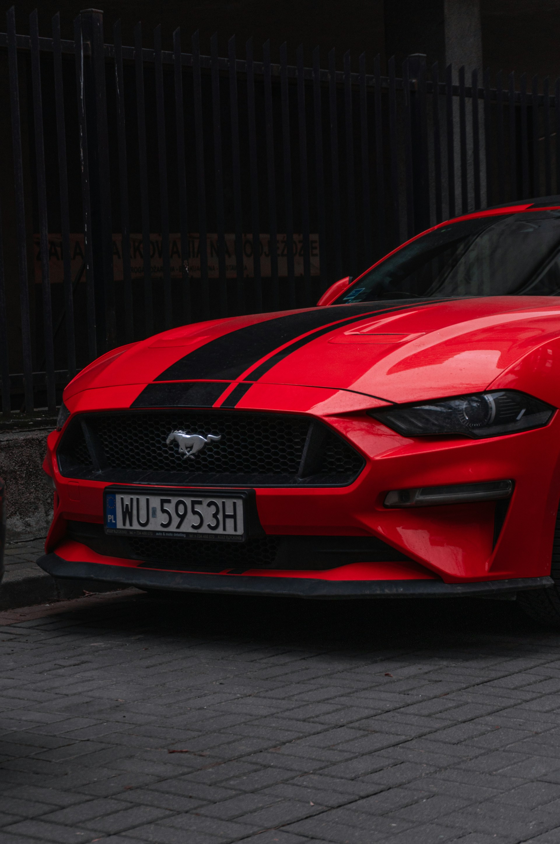 Mustang Dark Horse Ford Android Wallpaper 1920x2890