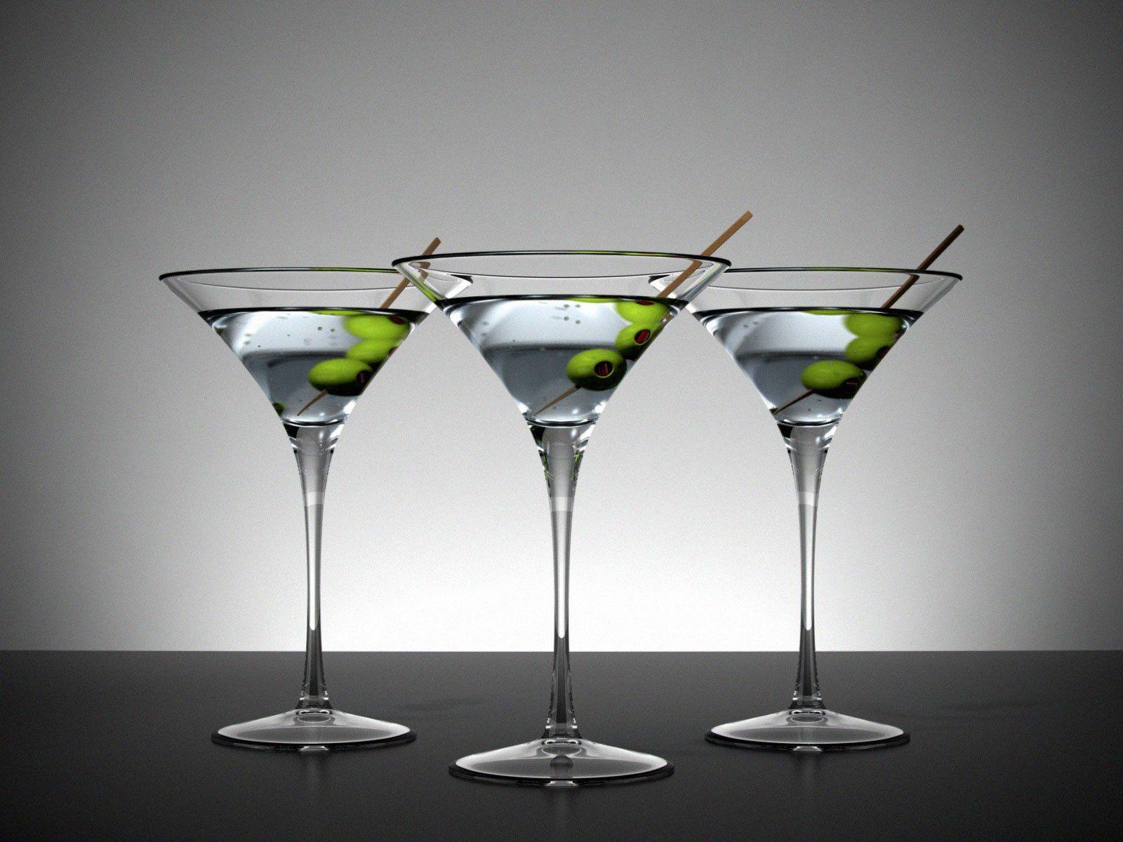 Martini Glass for Background 1600x1200