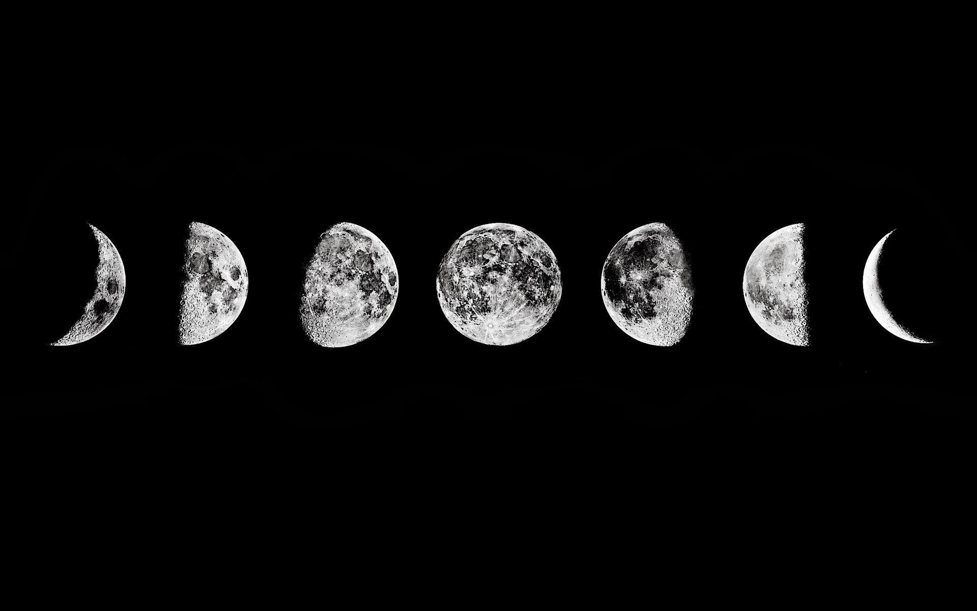 Phases of the Full Moon 1920x1200