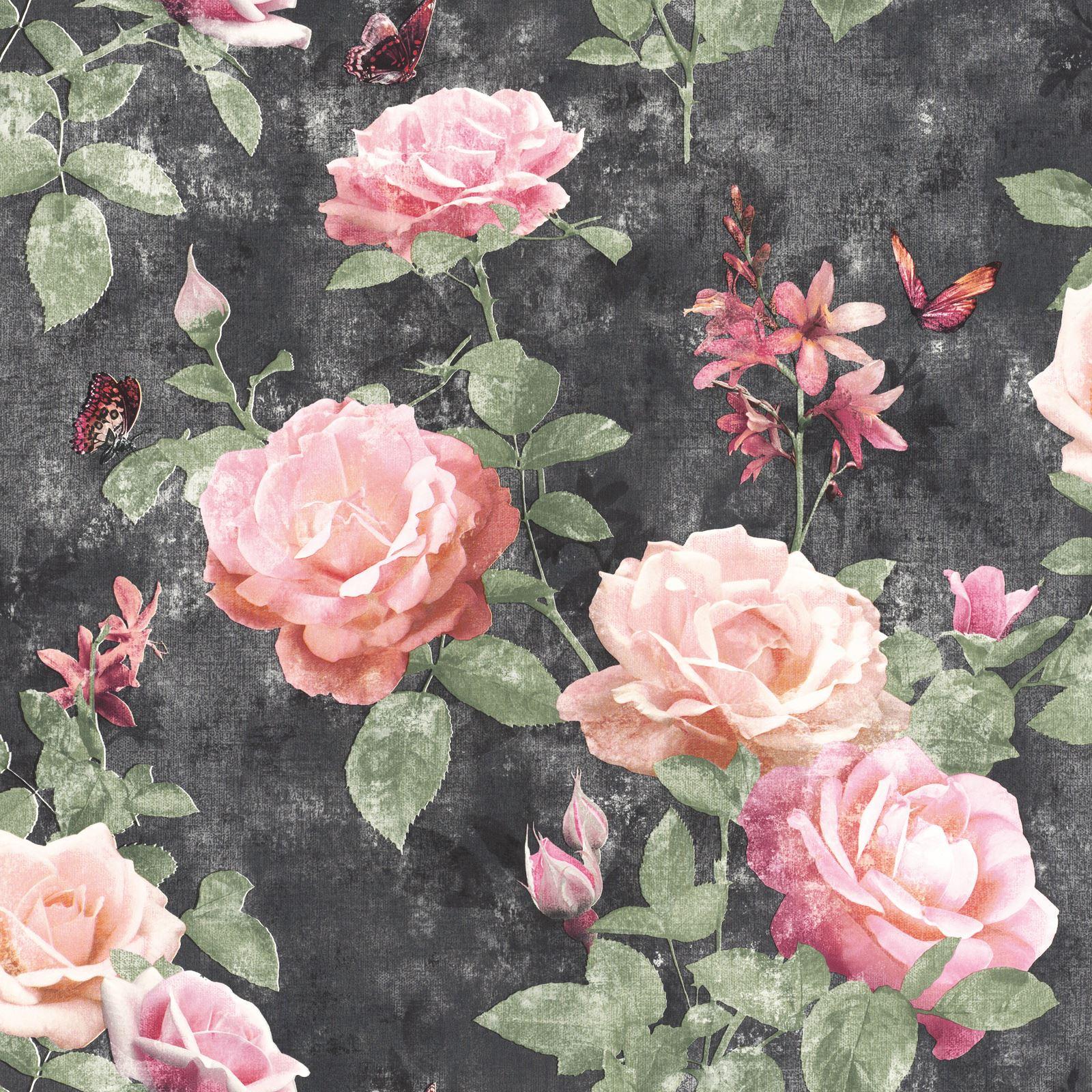 Roses Vintage Wallpaper 1600x1600