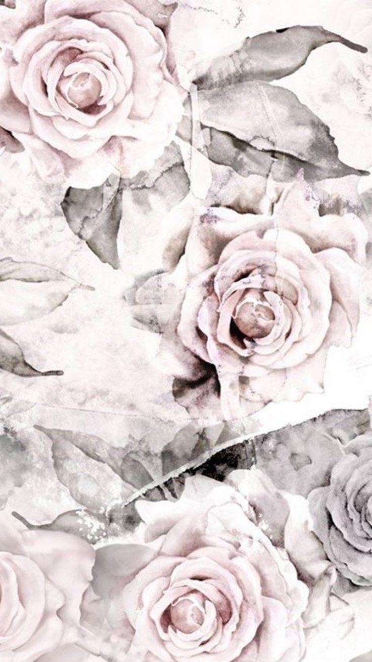 Tumblr Vintag Rose Wallpaper 736x1308