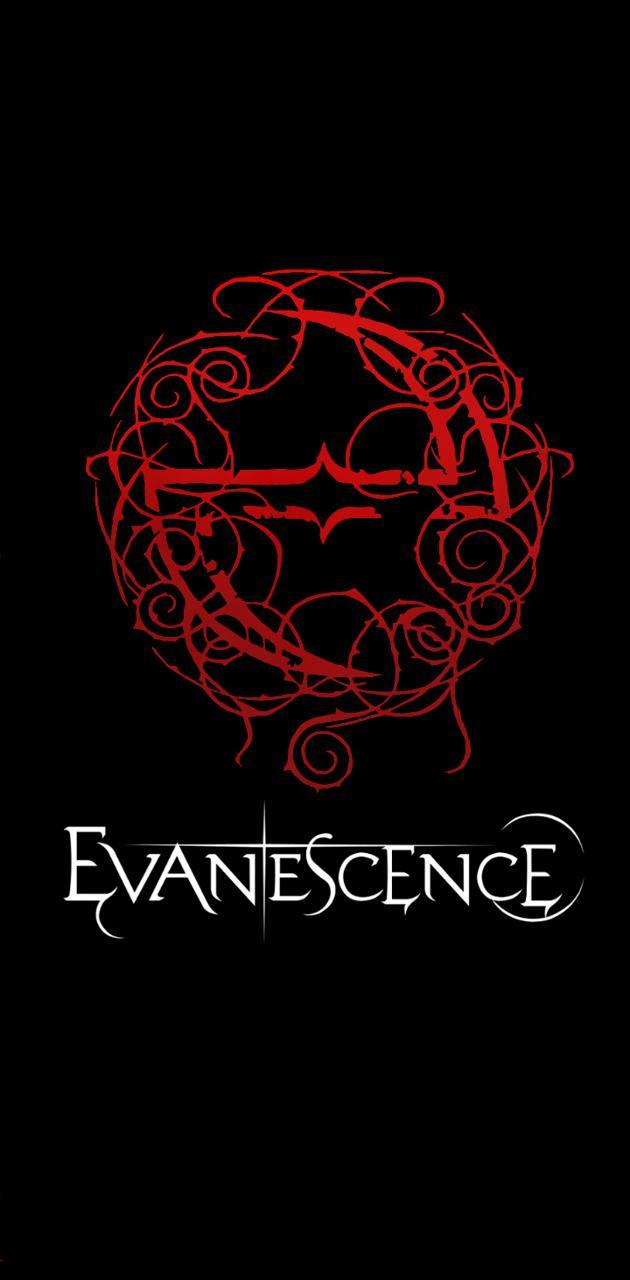 Evanescence Logo Mobile Wallpaper 630x1280