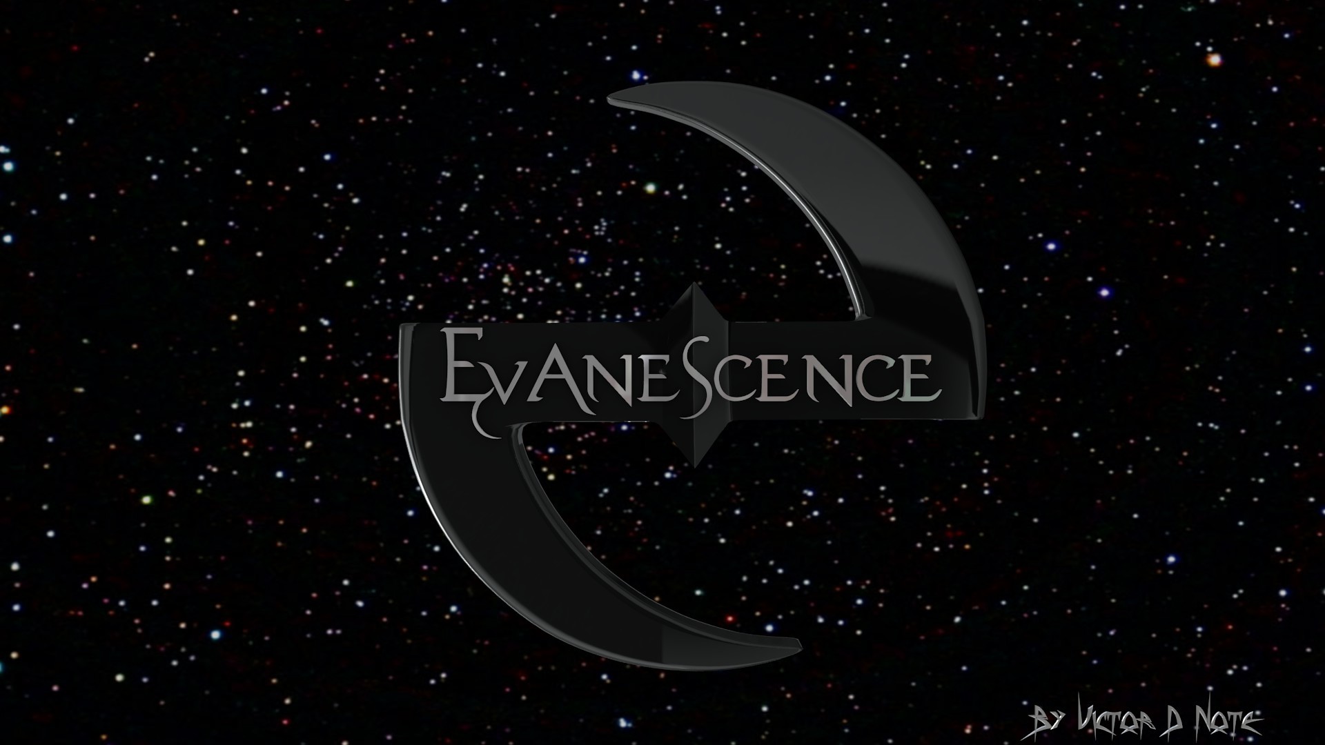 Evanescence Logo Wallpaper 4k 1920x1080