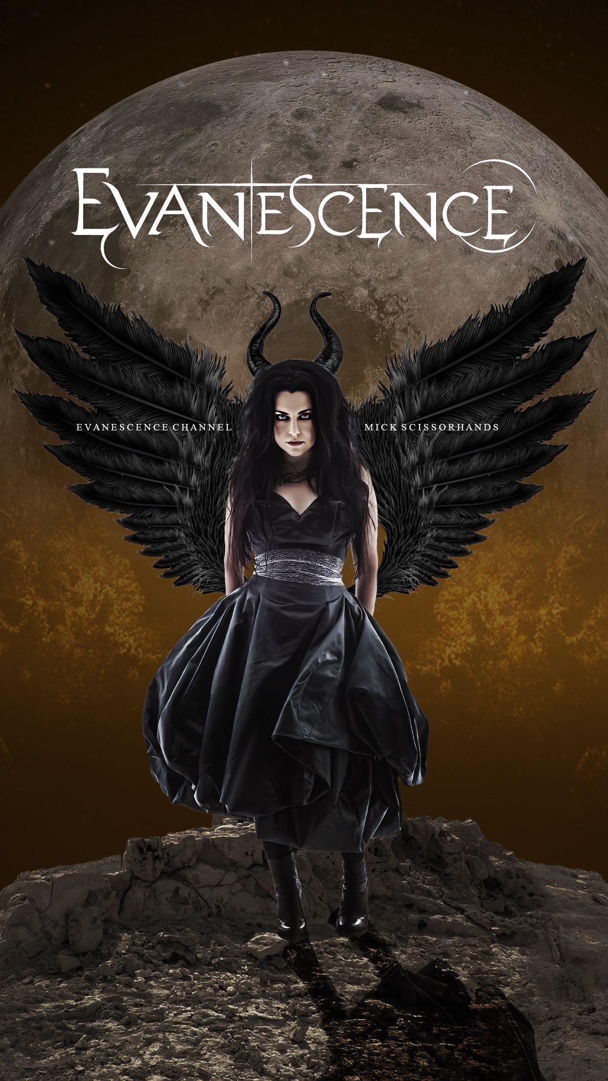 Evanescence Synthesis Album Cover Wallpaper 1242x2208