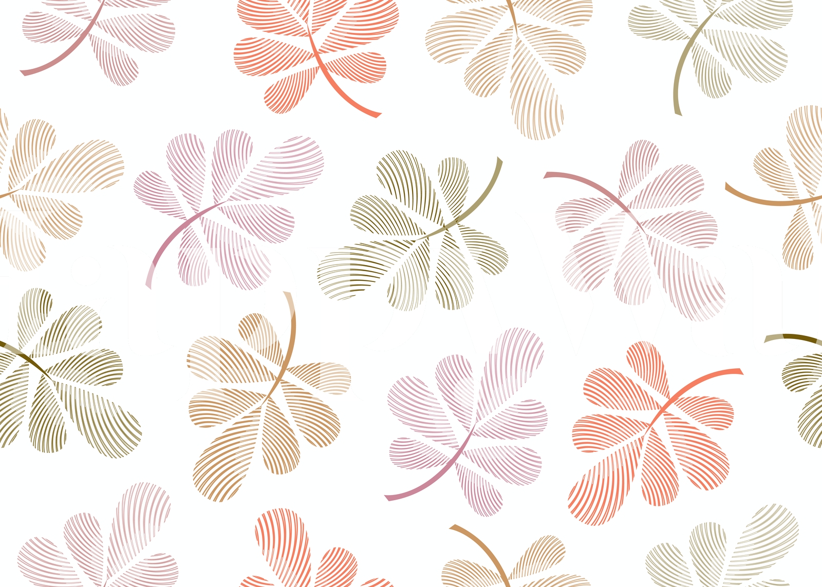 Leaves Pattern Background 1600x1143