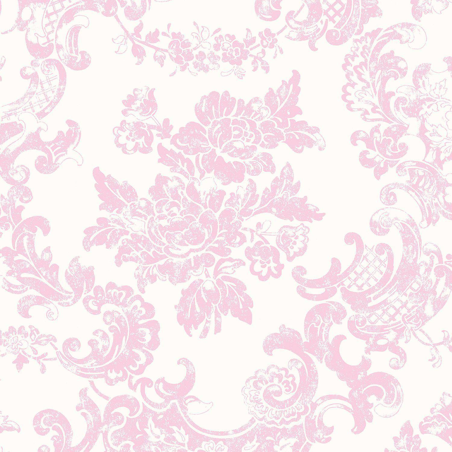 Pale Pink Vintage Wallpaper 1500x1500