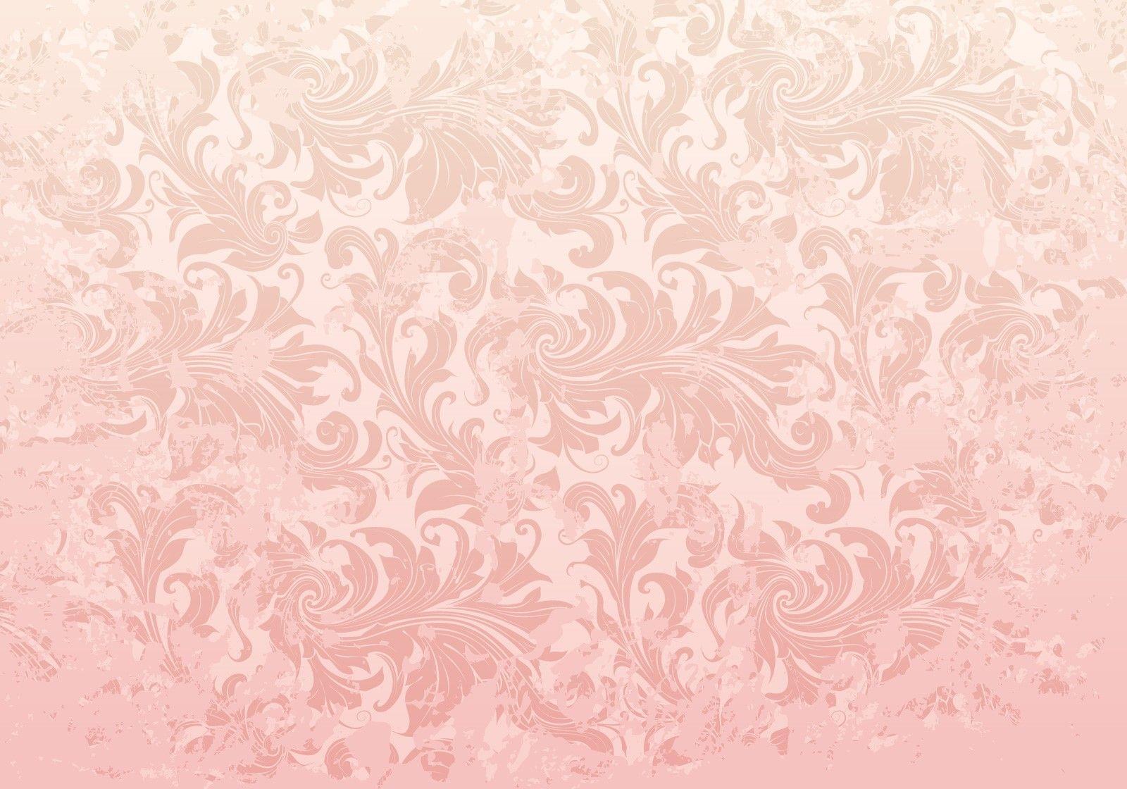 Vintage Pink Toile Wallpaper 1600x1120