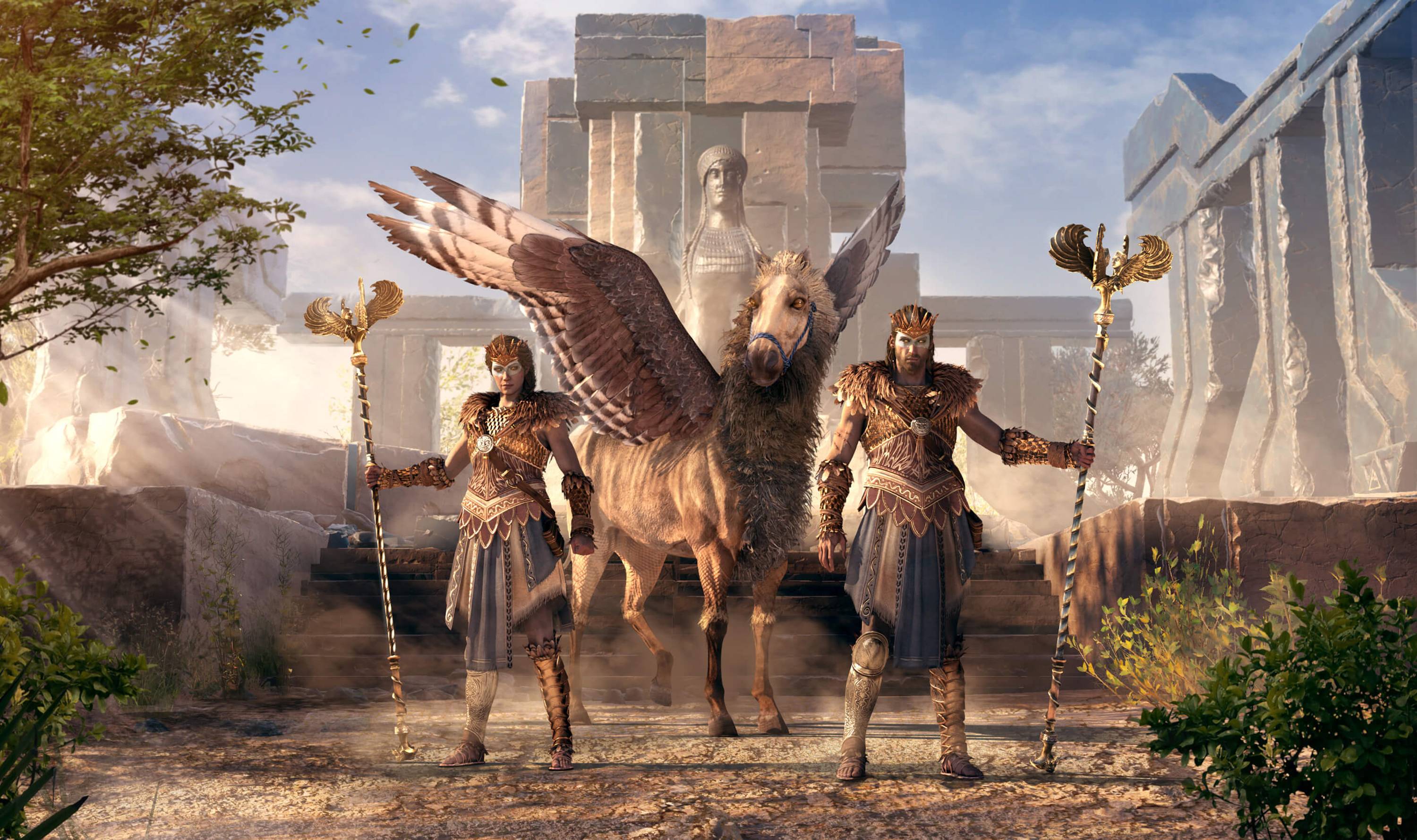 Assassins Creed Odyssey Fate of Atlantis Wallpaper 3000x1779