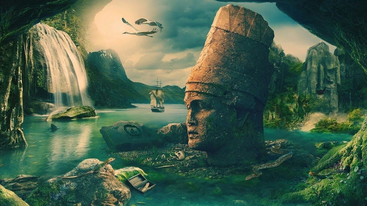 Lost City of Atlantis Wallpaper HD 1280x720
