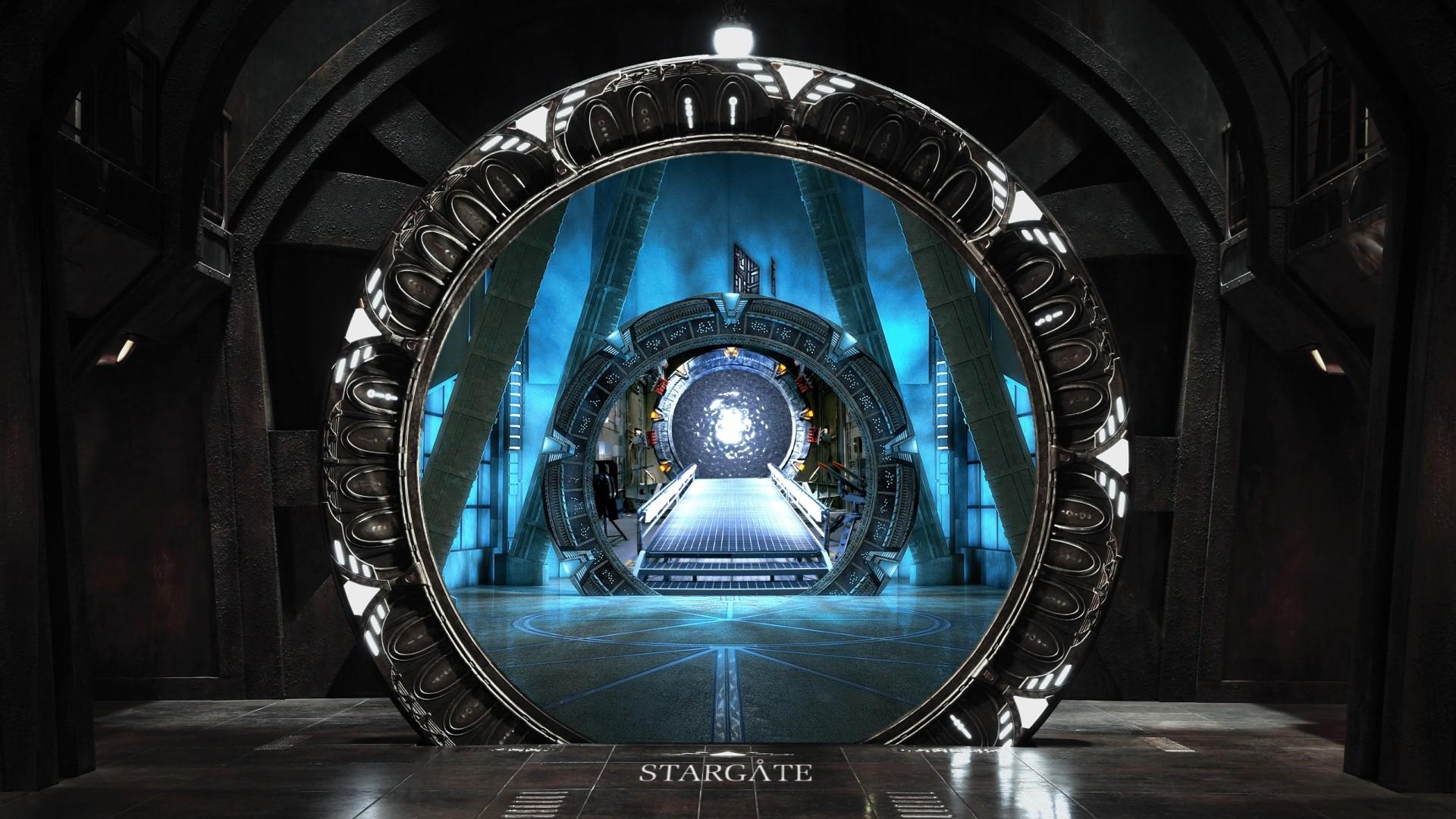 Stargate Atlantis Gate Room Wallpaper 1920x1080