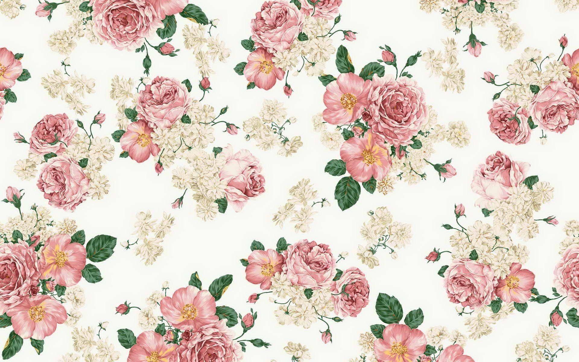 Floral Wallpaper Watercolor 1920x1200