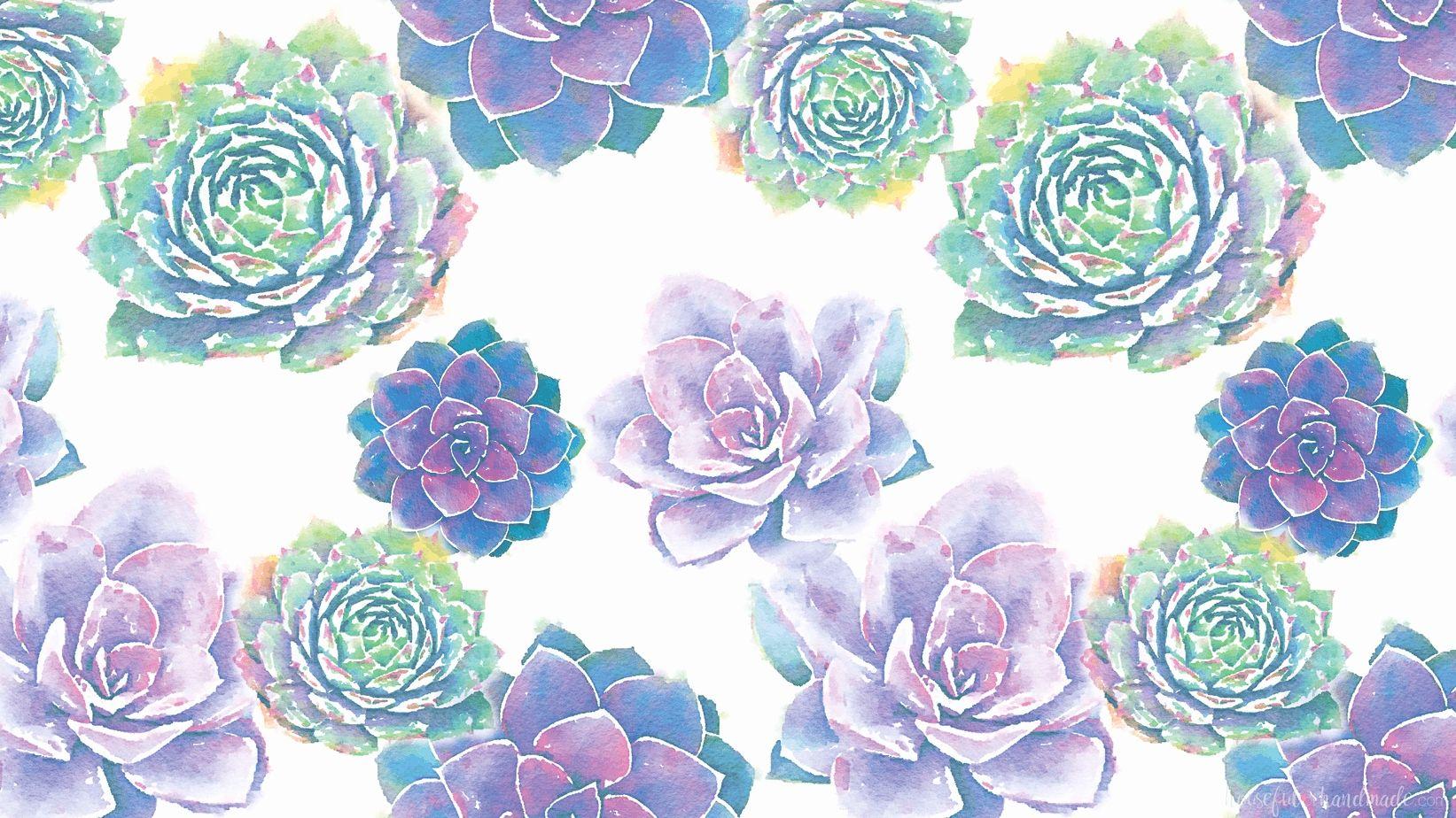 Watercolor Wallpaper Floral 1643x924
