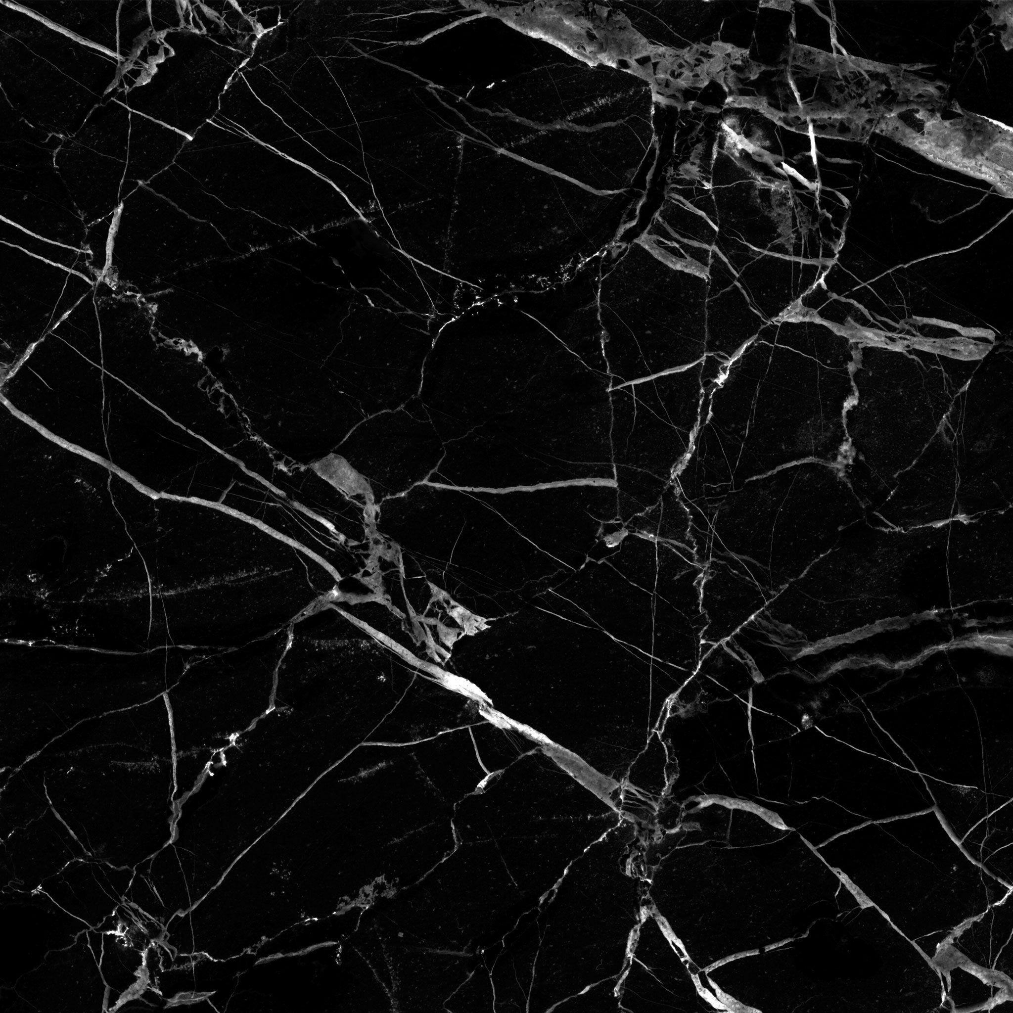 Marble Black and White Wallpaper 2048x2048