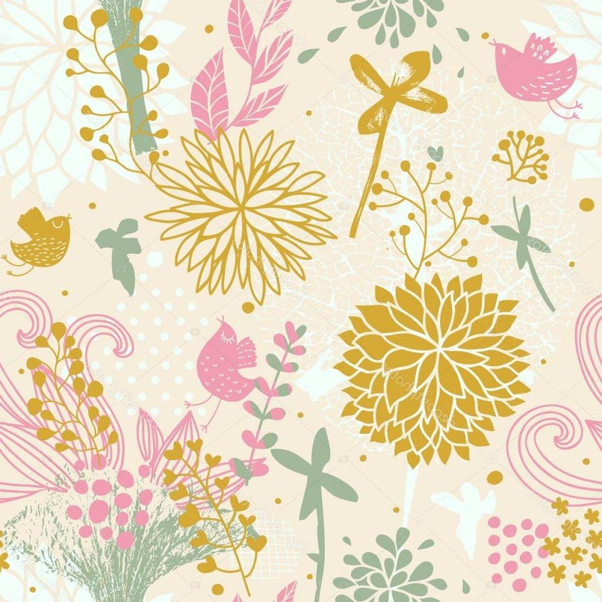 Abstract Flower Wallpaper 1228x1228