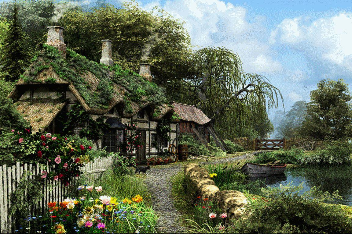 Images English garden 1152x768