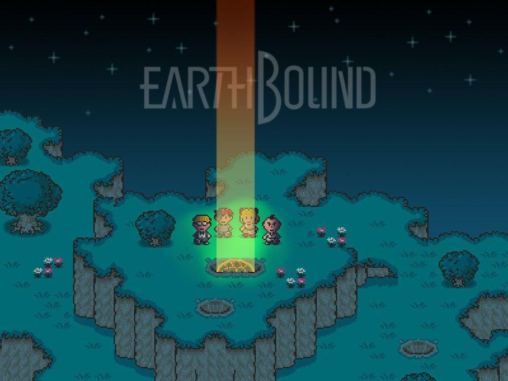 Earthbound Meteor Wallpaper 1032x774