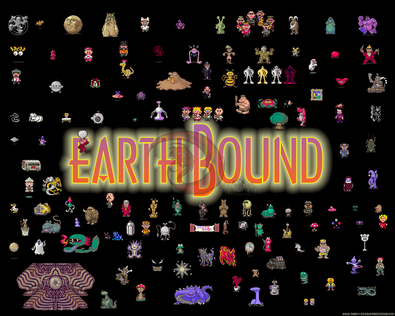 Earthbound Snes Wallpaper 1280x1024