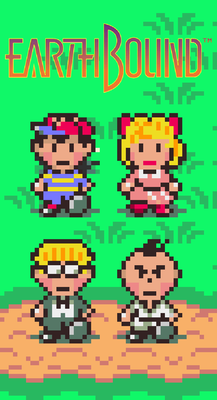 Earthbound Wallpaper Android 750x1380