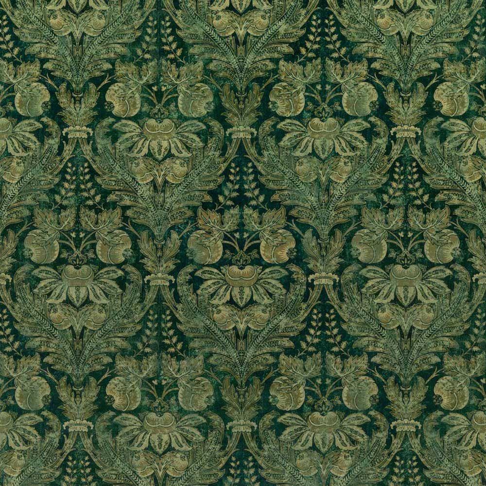 Green Velvet Flocked Wallpaper for PC 1000x1000