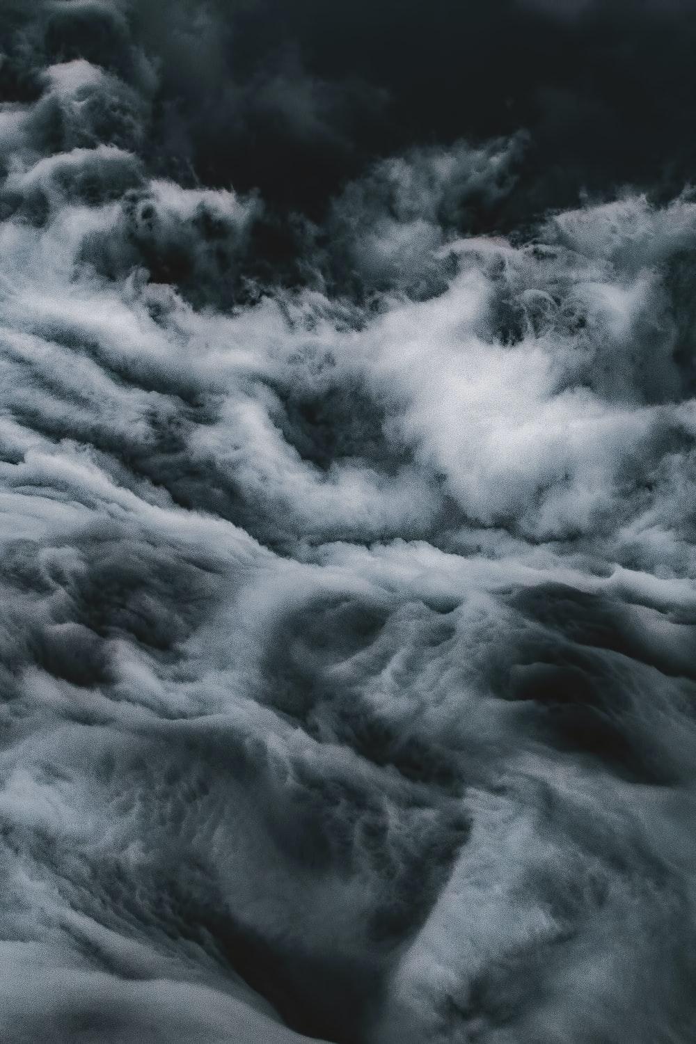 Grey Clouds Wallpaper for Walls 1000x1500