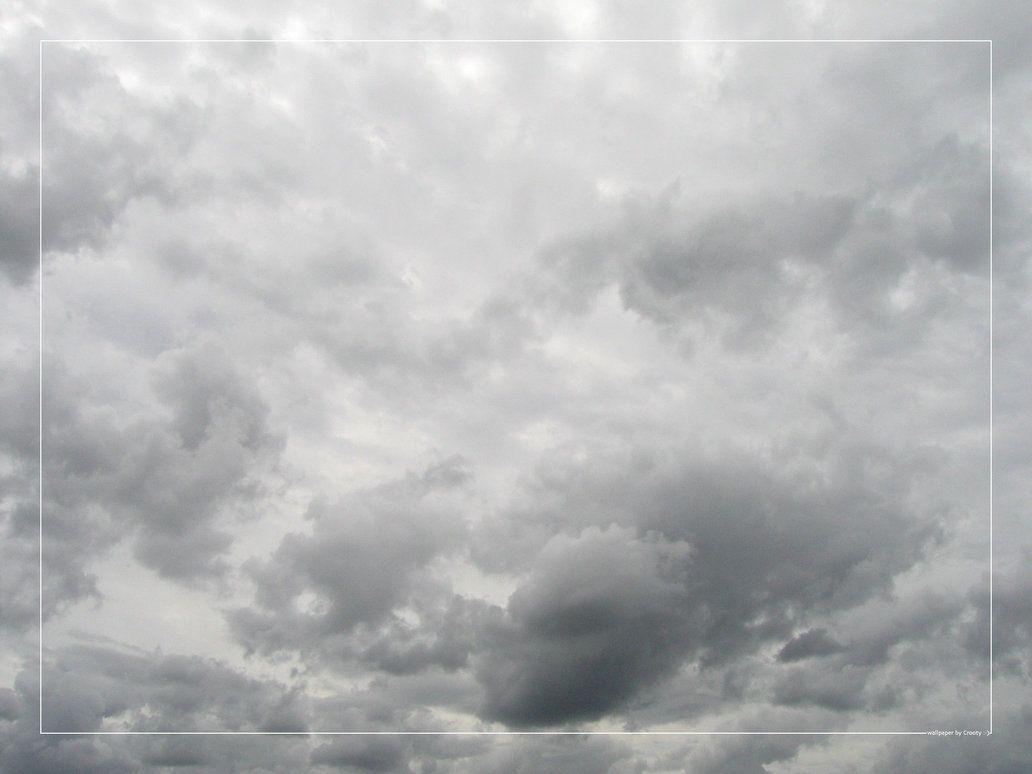 Grey Wallpaper With Clouds 1032x774