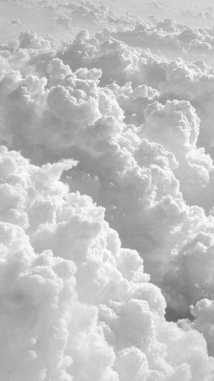 Grey White Cloud Wallpaper 720x1280