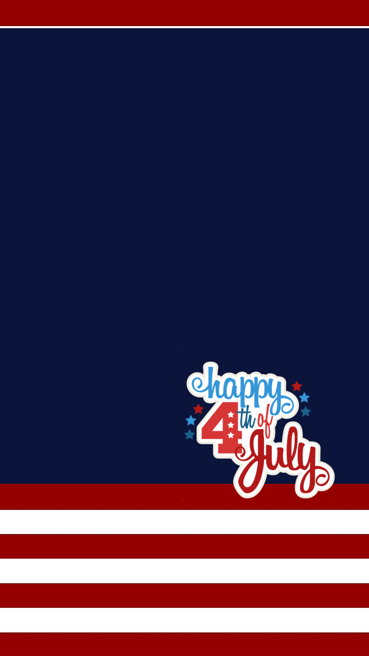 Happy 4th of July iPhone Wallpaper 720x1280